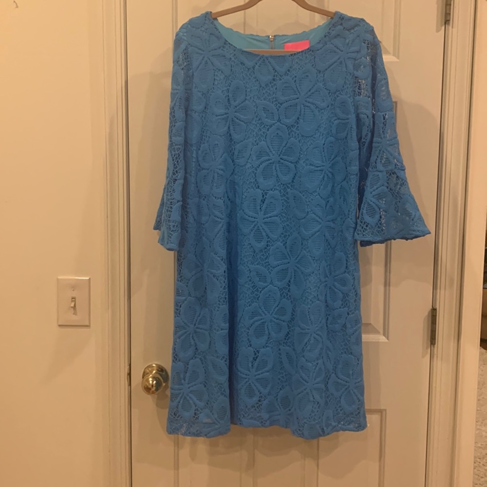 Brand new, never worn. Beautiful lace A line lily dress